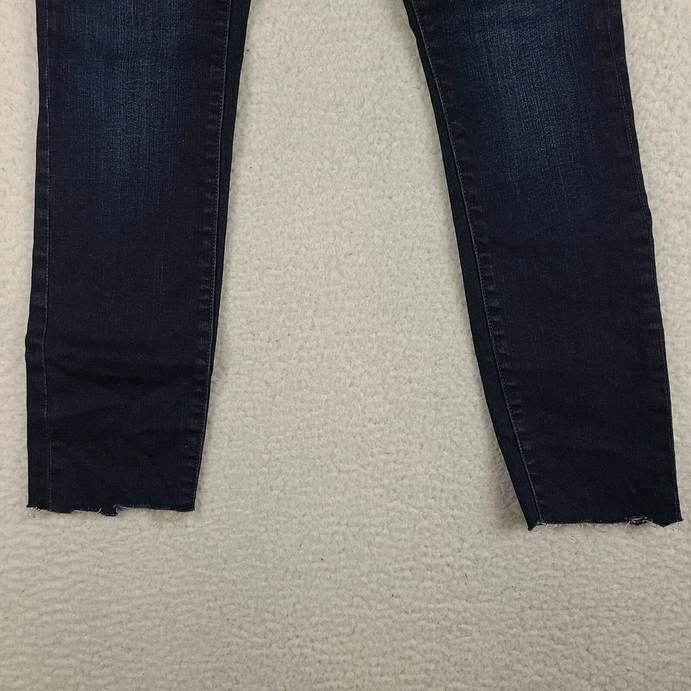 Madewell Jeans Womens‎ 24 Blue Skinny Skinny Dark Wash Denim